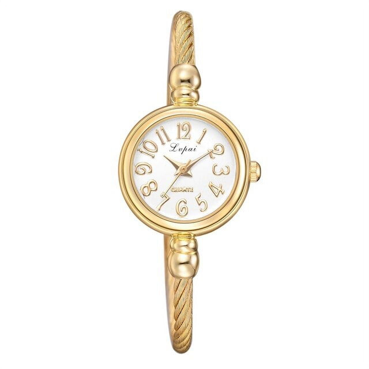 Lvpai Simple Women Watches Small Gold Bangle Bracelet Luxury Watche 2018  Fashion Brand Roman Dial Retro Ladies Wristwatches Gift - Quartz  Wristwatches 