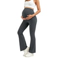 thumbnail image 1 of Lvshlubb Maternity Leggings High Waisted Over The Belly Pregnancy Active Wear Workout Yoga Pants Pregnancy Clothes for Women, 1 of 5