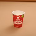 thumbnail image 1 of Lwlmwt 16 Pack Christmas Cups - 9 oz Disposable Paper Coffee/Tea Cups, Snowflake Christmas Trees Pattern, Can Be Used for Hot and Cold Drinks, Suitable for Parties and Events, 1 of 8