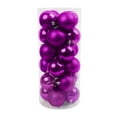 thumbnail image 1 of Lwlmwt 24 Pcs 2.36 Inch Christmas Ornaments Balls for Christmas Tree, Shatterproof Hanging Balls for Birthday Valentine Wedding Party Christmas Tree Decorations, 1 of 5