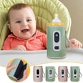 thumbnail image 1 of Lwlmwt Baby Bottle Heat Preservation Cover,Portable Bottle Warmer Insulation Cover,USB Warmer Bottle Cover,Temperature Adjustment, 1 of 5