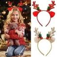 thumbnail image 1 of Lwlmwt Christmas Decorations,Christmas Antler Hairband,Cute Christmas Hair Bands,Deer Antlers Hairs Decorations,Christmas Decoration Supplies, 1 of 5