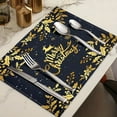 thumbnail image 1 of Lwlmwt Christmas Table Decoration,Christmas Tree Xmas Snowflakes Placemats,Winter Table Mats,for Party Kitchen Dining Decoration, 1 of 5