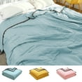 thumbnail image 1 of Lwlmwt Conditioning Quilt,Machine Washable Lightweight Quilt,Breathable Silk Smooth Summer Bedding Quilt,for Hot Sleepers,for Airconditioned Rooms,All Ages, 1 of 5