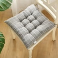 thumbnail image 1 of Lwlmwt Dining Chair Cushion 16x16 Inch Kitchen Office Chair Pad with Straps Suitable for Dining Chairs, Office Chairs, Tatami Mats, 1 of 6