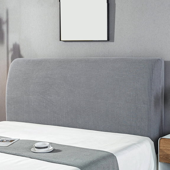 Lwlmwt Headboard Cover,Elastic Bedside Protective Cover,Elastic Dust Cover,Fully Enclosed Slipcover Stretchable Dust Proof Protector,for 1.5m and 1.8m Bed