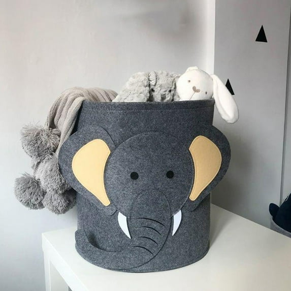 Lwlmwt Large-Capacity Laundry Baskets Foldable Laundry Hamper Cute Animal-Shaped Laundry Basket Self-Standing Waterproof Laundry Hamper Ideal for Laundry Rooms, Bathrooms, Bedrooms, and Dormitories