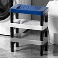 thumbnail image 1 of Lwlmwt Portable Plastic Toilet Stool Home Use Non-Slip Footstool Adult Squatting Toilet Stool Suitable for For Adults and Children, Bathroom Accessories, 1 of 6