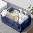 thumbnail image 1 of Lwlmwt Storage Basket,Foldable Plastic Small Baskets,Snack Stationery Sorting Storage Box,for Home Bedroom Office Storage Basket, 1 of 5