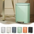 thumbnail image 1 of Lwlmwt Trash Can,Household Trash Can,Step Slim Garbage Can,Plastic Bin With Lid,for Office,Bedroom,Kitchen,Odorless Trash Can, 1 of 5