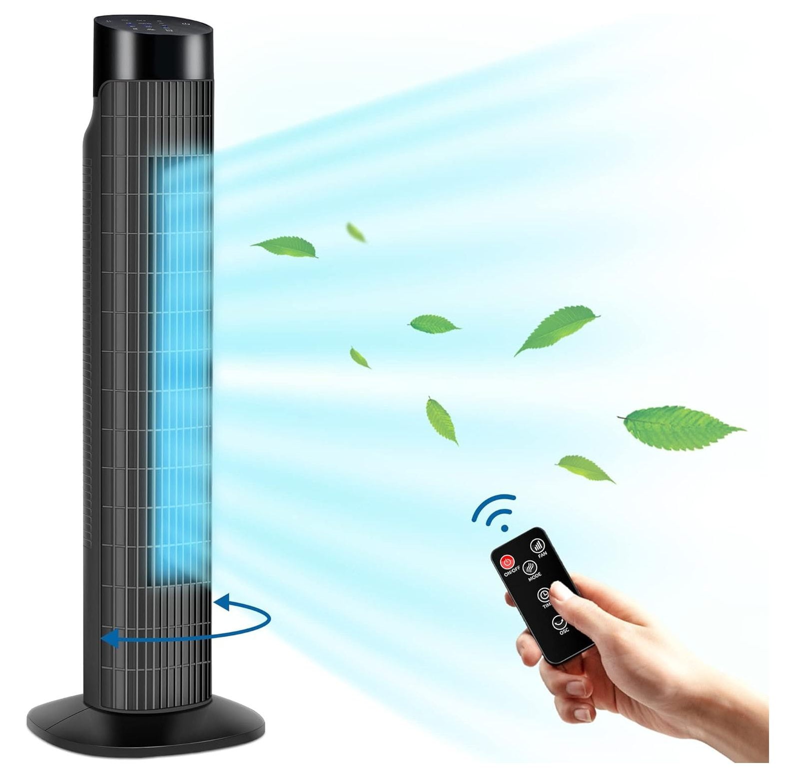 Lwory 1800 CFM Portable Evaporative Air Cooler,Swamp Cooler with 5.3