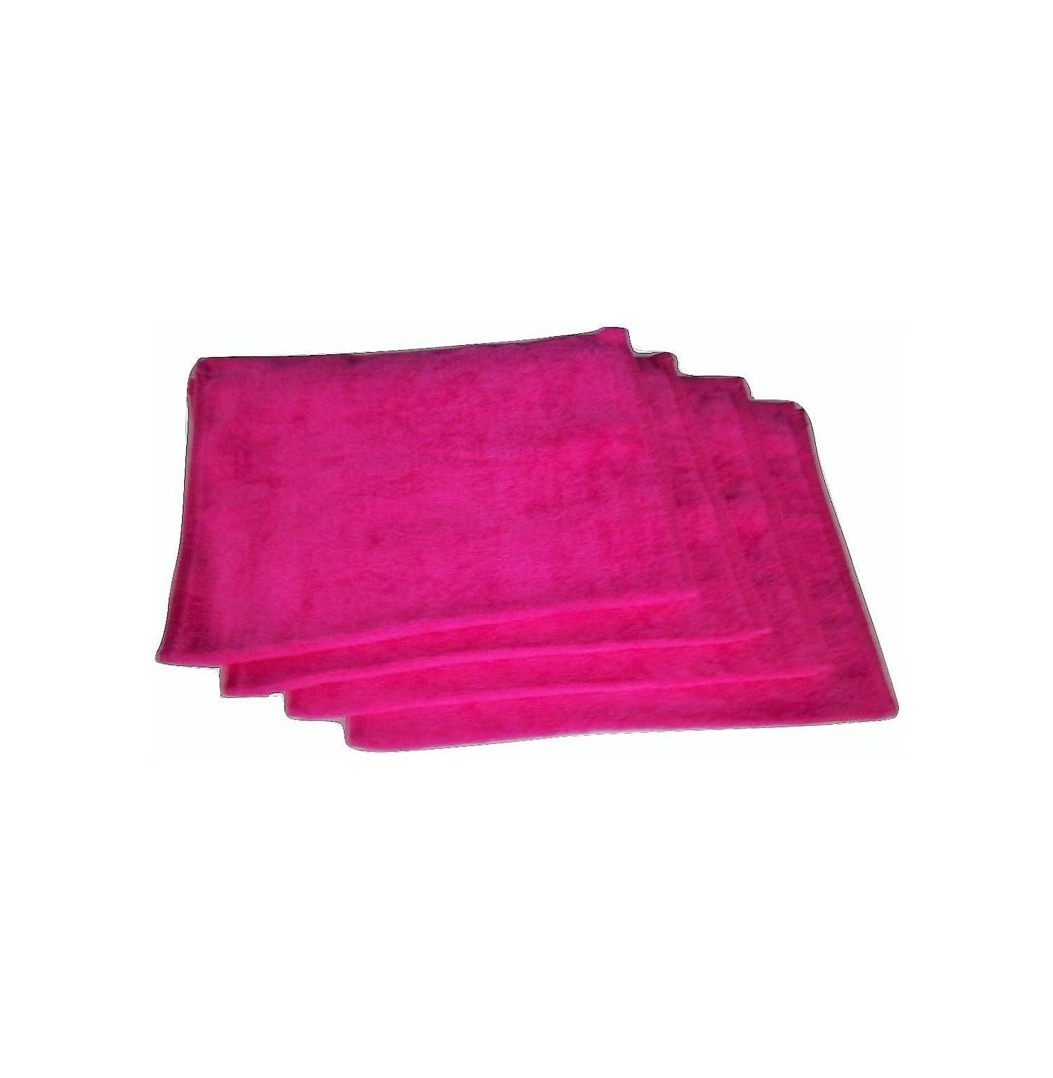 Lwory 4 Pack 11" x18" Hot Fingertip Towels 100 Cotton Velour