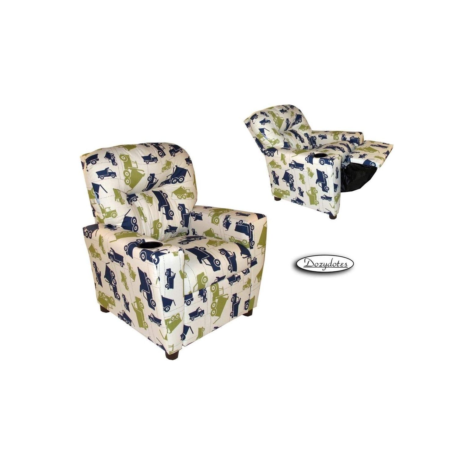 Lwory Cup Holder Recliner in Dump Truck