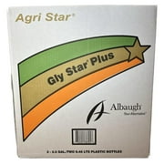 Lwory Gly Star Plus Glyphosate Concentrate Herbicide with Surfactant, 2 x 2.5 Gallon Pack