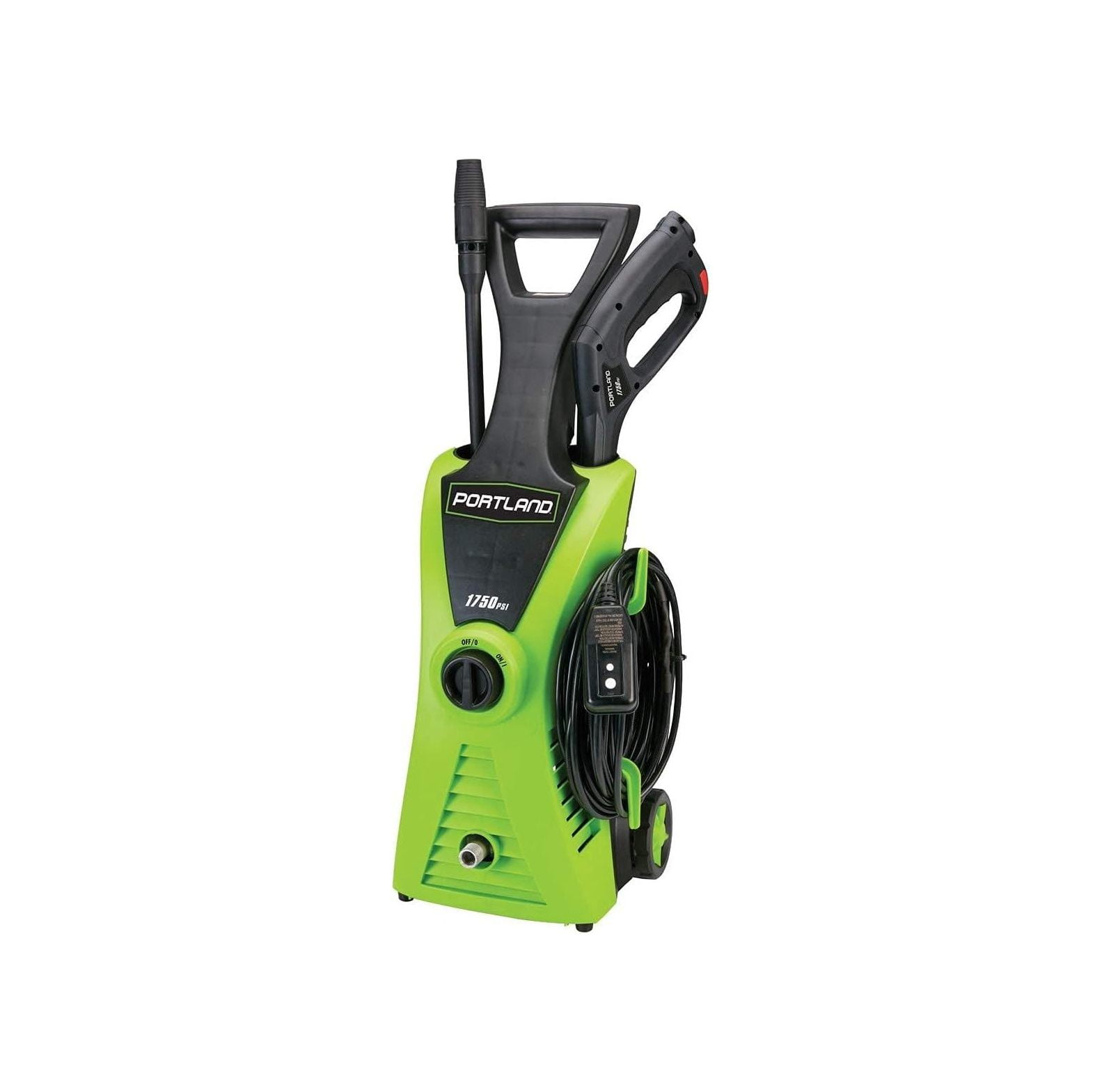 Portland 1750 Psi 1.3 Gpm Electric Pressure Washer Lwory Portland 1750 PSI at 1.3 GPM Electric Pressure Washer - Walmart.com