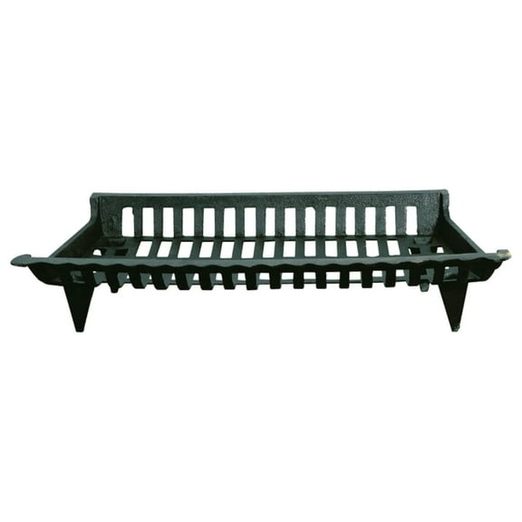 Lwory Products Corp 30' Blk Cast Iron Grate 15430 Fireplace Grates & Andirons