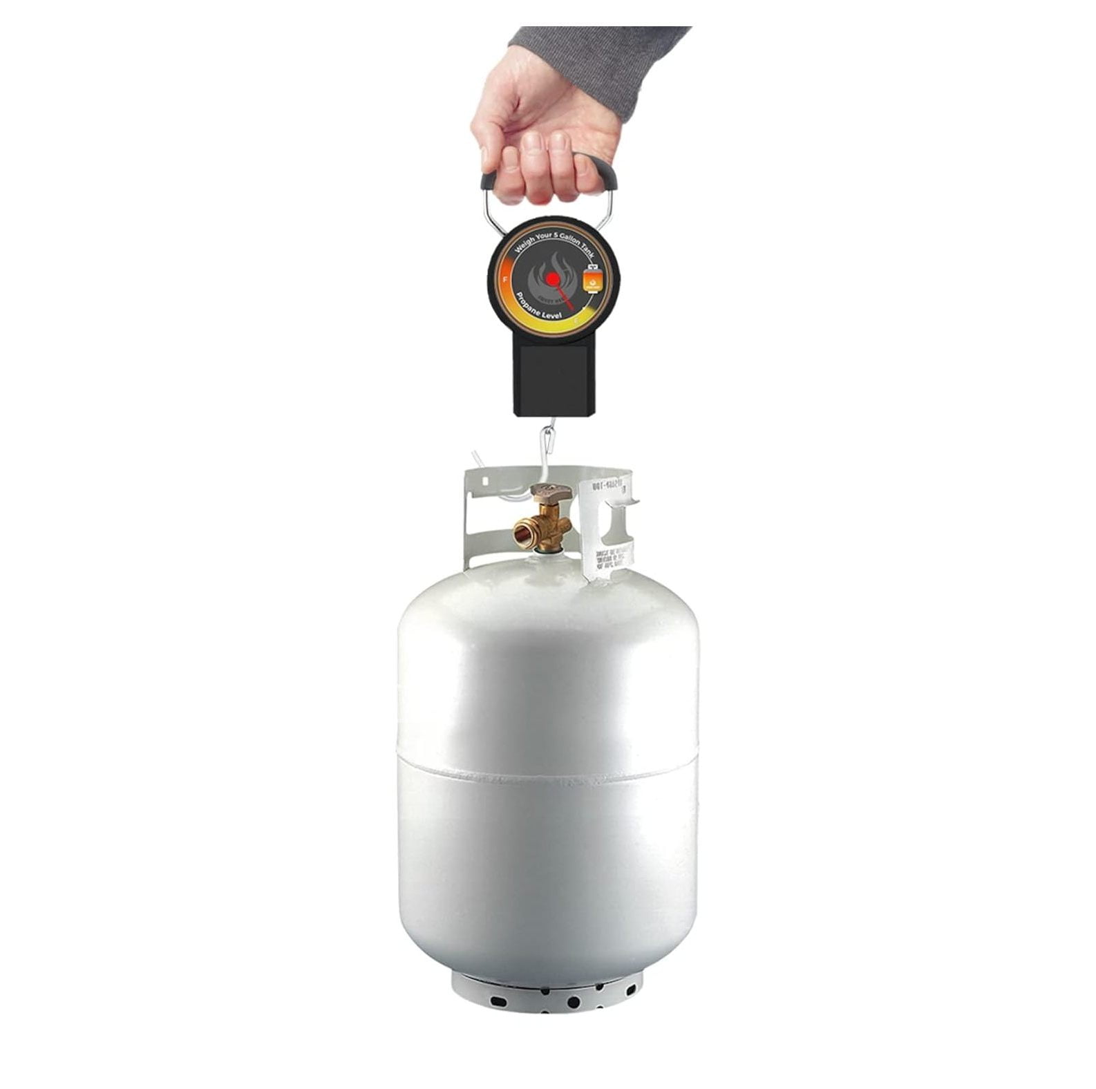 Lwory Propane Scale Lift and Check, Quick Review Gauge Compatible