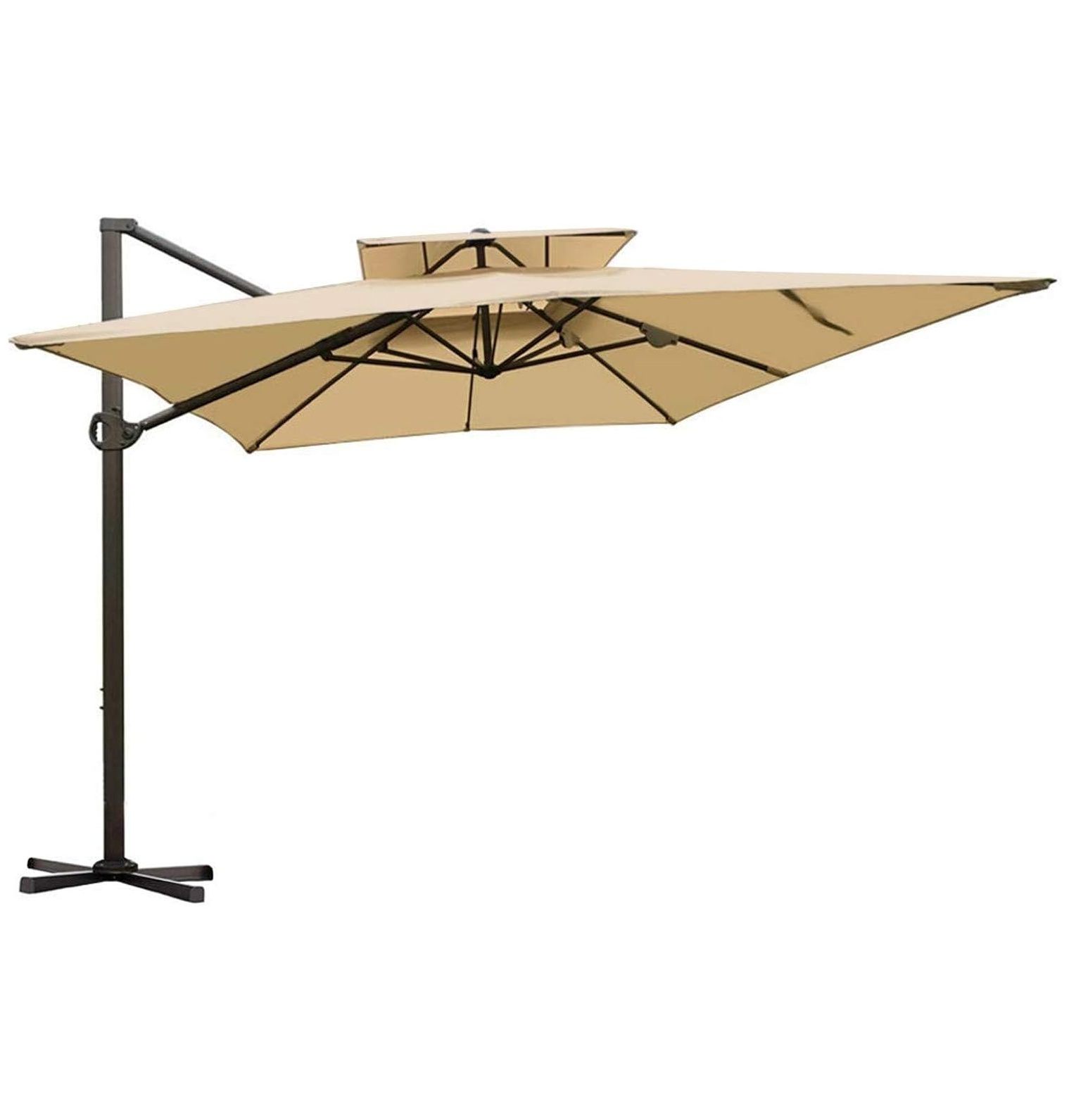 Lwory Replacement Canopy Top Cover for ABBA Offset Umbrella Umbrella