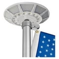 Lwory Solar Flag Pole Light Super Bright 4200 Lumens 360degree