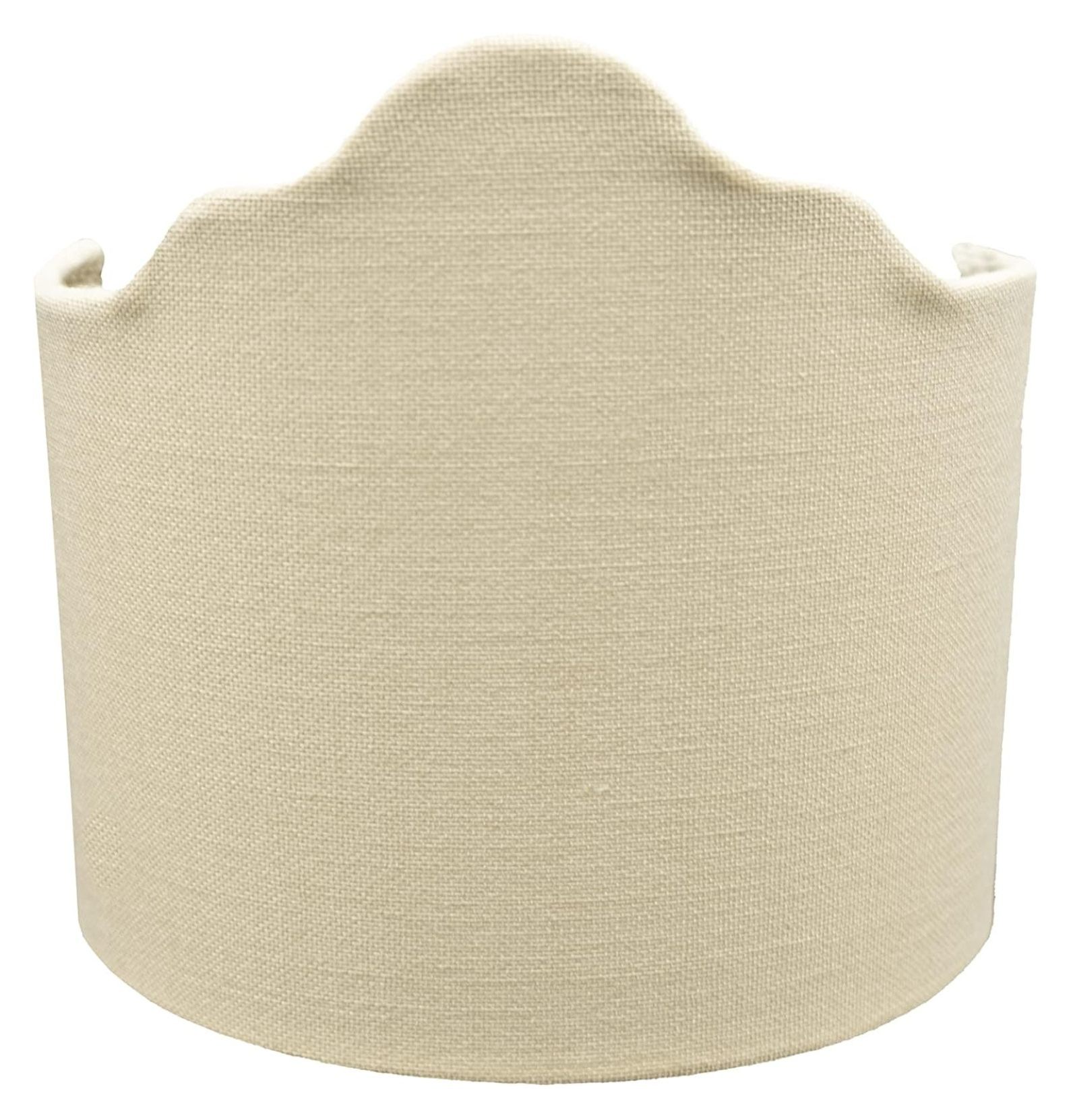 Lwory Wall Sconce Clip on Shield Lamp Shade Half Shade Natural Beige