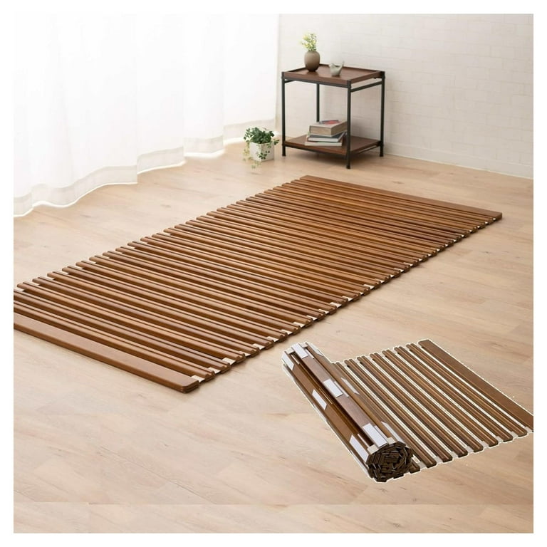 Lwory Wood Roll Type Slatted Bed OSMOS for Japanese Futon Mattress