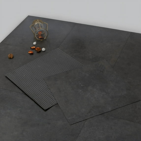 Lxcreat 12" x 12" 10Pcs Vinyl Flooring Peel and Stick Floor Tile Stick on Floor Tile Self Adhesive Waterproof for Bathroom Kitchen Bedroom Living Room