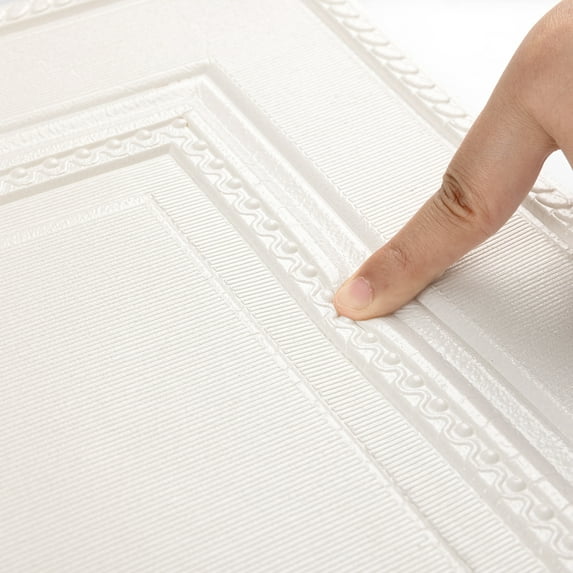 lxcreat 16 Pcs Ceiling Tiles, Ceiling Tiles Peel and Stick Foam, Covered 21 Sq.Ft, 13.8" x 13.8"