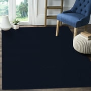 Lxcreat Dark Blue 12" x 12" Tile Peel and Stick Self Adhesive Carpet for Kitchen, 10pcs