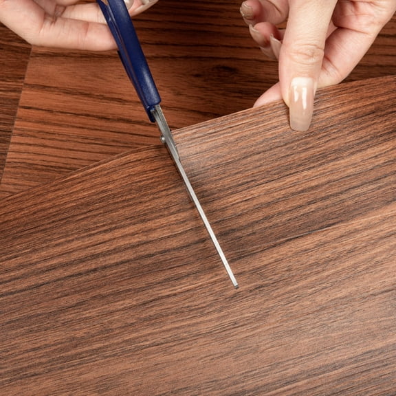 Lxcreat Peel and Stick Floor Tile 35-in x 6-in 10Pcs Vinyl Floor Tile Easy to Paste, Vinyl Flooring Plank Tile for Bedroom Living Room Kitchen