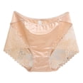 thumbnail image 1 of Lxkfashion Women's High-Waist Tummy Control Panties - Breathable Lace Trim Shaping Briefs for Plus Size Comfort & All-Day Support, XXL, 1 of 5