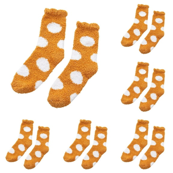 LxrBlank Fuzzy Socks for Women 5 Pairs Winter Fuzzy Socks Warm Funny Fluffy Socks Novelty Funky Cute Sock Thermal Socks Fun Fall Socks Women A One Size