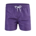 thumbnail image 1 of LxrBlank Men Swim Trunks Quick Dry Beach Shorts Light Summer Swimwear Sports Board Shorts with Pockets Unisex XXXXXL, 1 of 2
