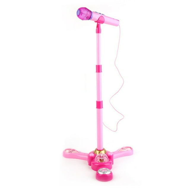 Lxtoys Kids Microphone Toy with Adjustable Stand Practical Kids Music ...