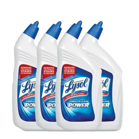 Ly Sol Advanced Toilet Bowl Cleaner 32oz Pack of 4
