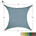 thumbnail image 1 of LyShade 12' x 12' Square Sun Shade Sail Canopy - UV Block for Patio and Outdoor, 1 of 5