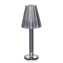 Aria Home Lya 1 Candle Crystal Candle Holder, Solid Color Glass, Romantic Decor