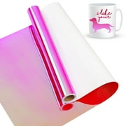 Lya Vinyl Holographic Opal Vinyl roll 12" x 5ft,Permanent Vinyl, for All Kinds of Cutting Machines