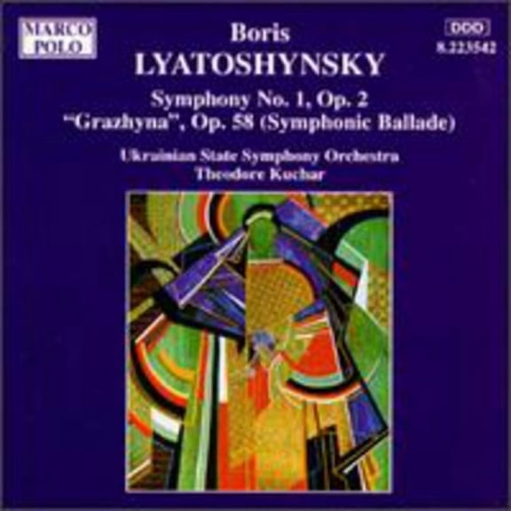 Lyatoshnsky - Sym 1/Grazhyna - Music & Performance - CD