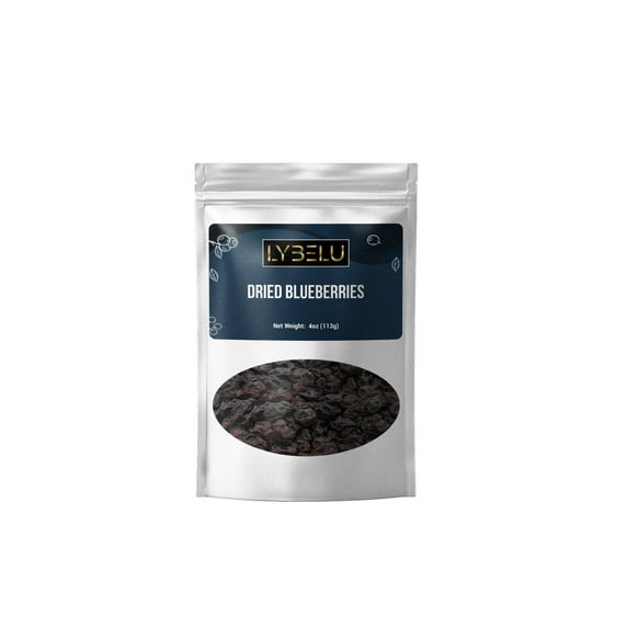 Lybelu Fresh Dried Blueberries – 4oz (113g) Pack of 1