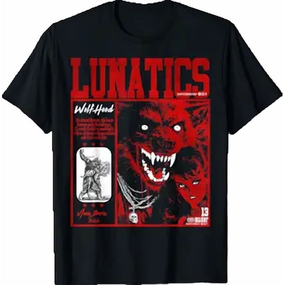 Lycan Werewolf Horror Vintage T-Shirt
