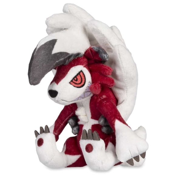 Pokemon Sitting Cuties Lycanroc Plush [Midnight Form]