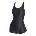 thumbnail image 1 of kamemir Bathing Suits Women Sexy Tummy Control One Piece Swimsuits Push Up Bathing Suits(Black,L), 1 of 5