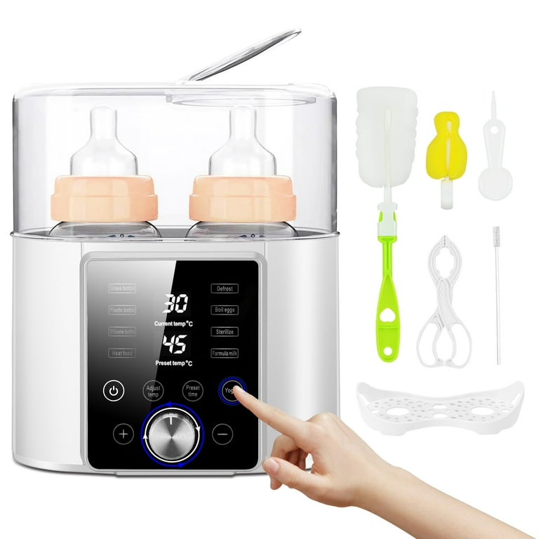 Lychee 12 in Baby Bottle Warmer, Sterilizer, Double Food Heater