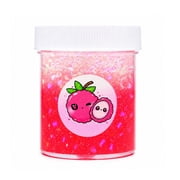 Hoshimi Slimes Lychee Berry Slime - Hybrid Jelly Bingsu Scented Slime 4oz