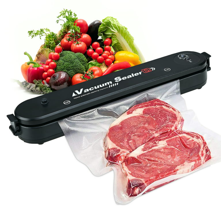 Vacuum Sealer Machine for Food Preservation Dry & Moist Food Saver with 10 Vacuum  Bags for Meat Beef Vegetables Fruits Snacks - AliExpress