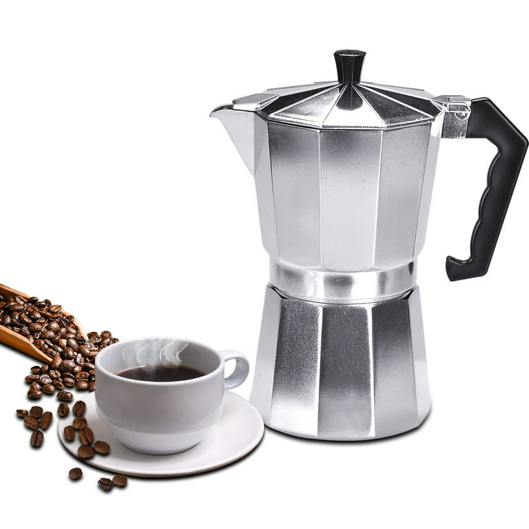 Moka Pot Espresso Maker 3 Cup Capacity Model Robusta - ShopiPersia