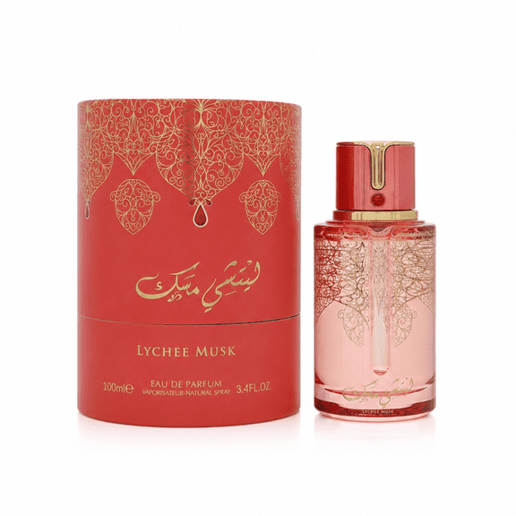 Lychee Musk Eau de Parfum, 3.4 Fl Oz, Unisex Fragrance Spray