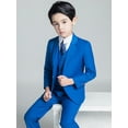 thumbnail image 1 of Lycody 3PCS Boy's Formal Dress Suit Set Outfit, from Toddlers to Teen, Adjustable Waist, Graduation, Wedding, Party, 1 of 6