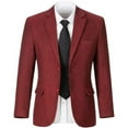 thumbnail image 1 of Lycody Boys Blazer Coat Classic Jacket for TeenageWedding Retro Herringbone Casual 2 Button Jacket Formal Tweed Patterned Sport Coat, 1 of 7