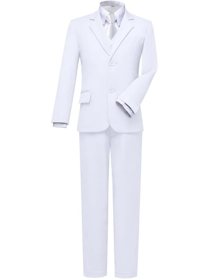 Lycody Boys Suit for Kids Tuxedo Suits for Wedding Formal Suit Set